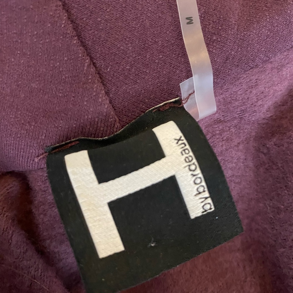 Purple Zip-Front Sweater - Picture 5 of 6